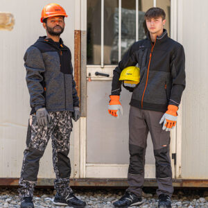 Hlače Tenere Pro - sivo/črne