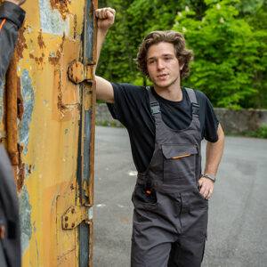 Delovne hlače Industry z naramnicami