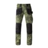 Hlače Slick kamuflažne - zelena